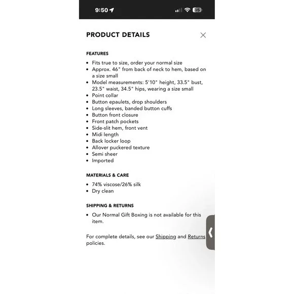 Anine Bing Duster Women S-M Black Mesh Sheer Utility Longline Coverup Dress - Picture 7 of 7